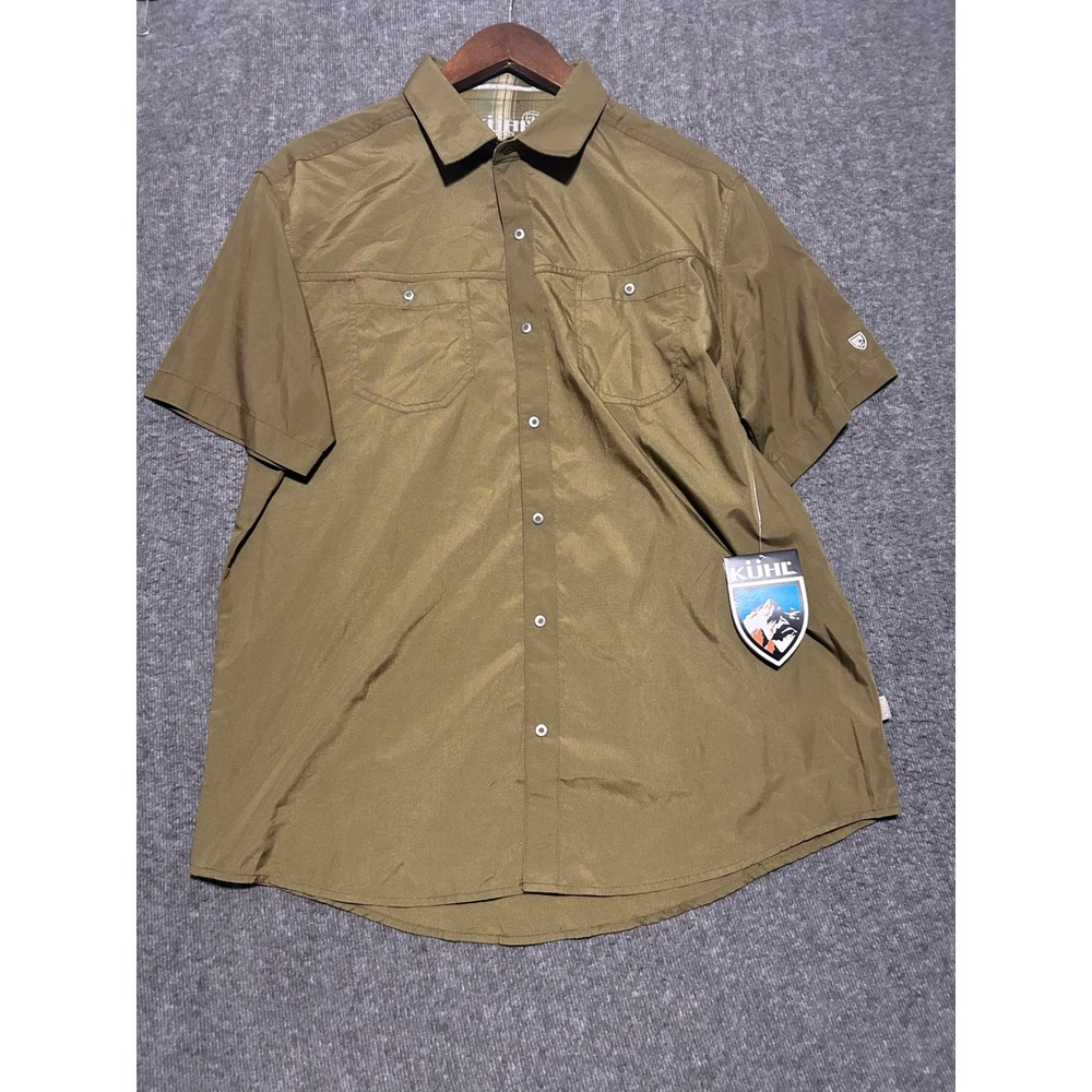 Kuhl stealth shirt short sleeve outdoors hiking climbing Large new